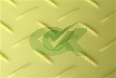 20-50 mm green plastic ground protection boards 60 tons load capacity